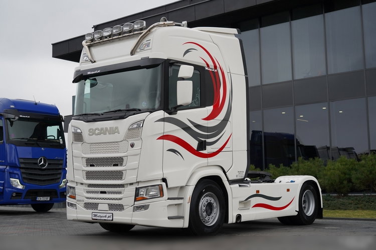 Scania S 500 / RETARDER / KLIMATYZACJA POSTOJOWA / OPONY 100% / EURO 6 zdjęcie 5