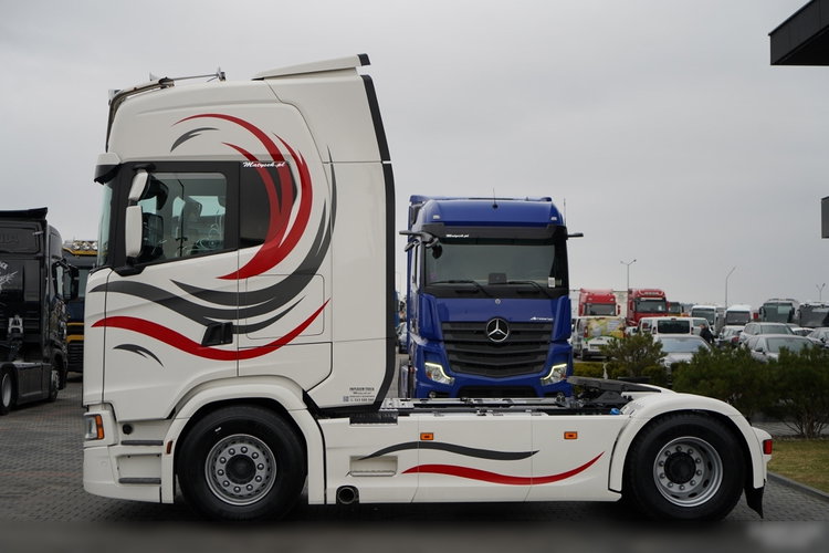 Scania S 500 / RETARDER / KLIMATYZACJA POSTOJOWA / OPONY 100% / EURO 6 zdjęcie 6