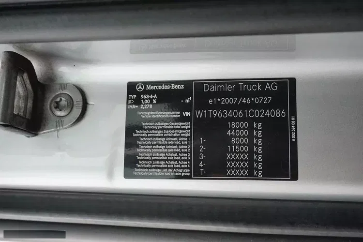 Mercedes ACTROS / 1848 / E 6 / MP 5 / ACC / MEGA / LOW DECK / RETARDER / PEŁNA OPCJA zdjęcie 11