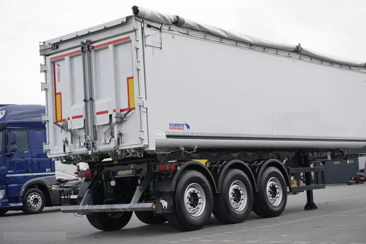 Schmitz / WYWROTKA / 45 M3 / OŚ PODNOSZONA / JAK NOWA zdjęcie 14