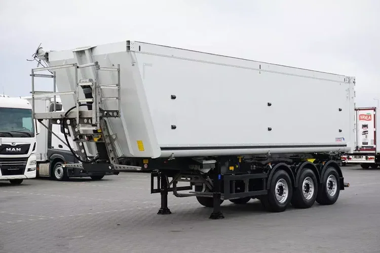 Schmitz / WYWROTKA / 45 M3 / OŚ PODNOSZONA / JAK NOWA zdjęcie 2