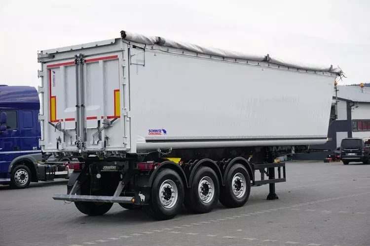 Schmitz / WYWROTKA / 45 M3 / OŚ PODNOSZONA / JAK NOWA zdjęcie 5