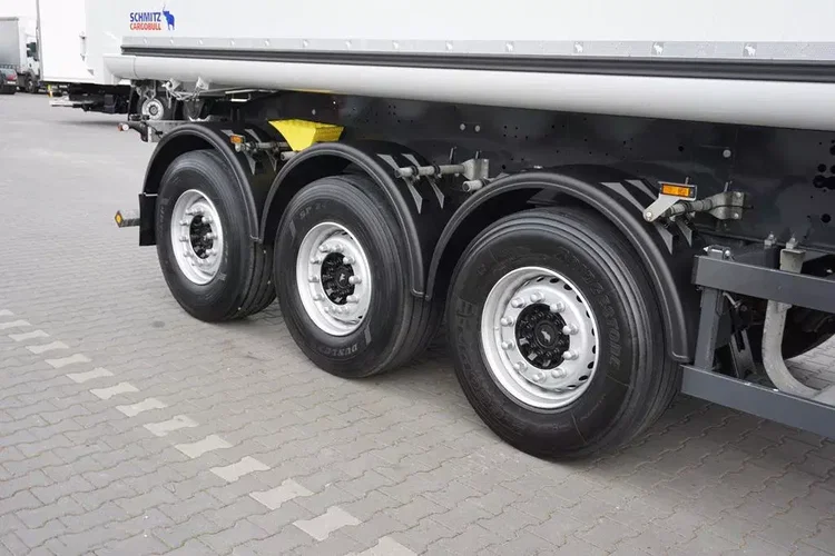 Schmitz / WYWROTKA / 45 M3 / OŚ PODNOSZONA / JAK NOWA zdjęcie 9