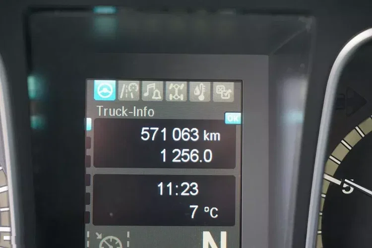 Mercedes / ACTROS / 2540 / ACC / E 6 / ZESTAW PRZEJAZDOWY / CHŁODNIA + WINDA / 38 PALET zdjęcie 12