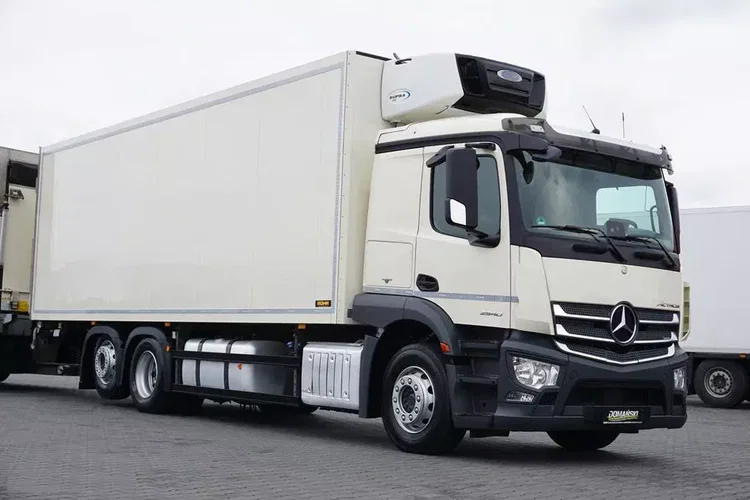 Mercedes / ACTROS / 2540 / ACC / E 6 / ZESTAW PRZEJAZDOWY / CHŁODNIA + WINDA / 38 PALET zdjęcie 27