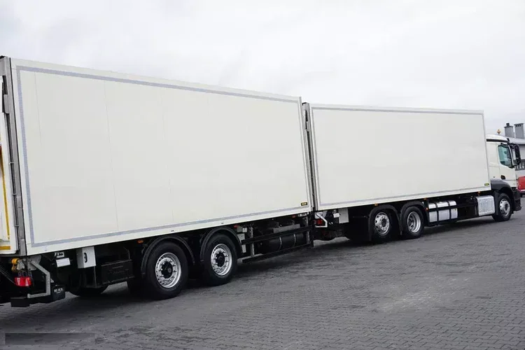 Mercedes / ACTROS / 2540 / ACC / E 6 / ZESTAW PRZEJAZDOWY / CHŁODNIA + WINDA / 38 PALET zdjęcie 40
