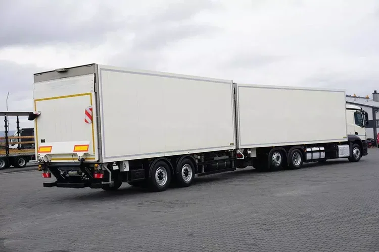 Mercedes / ACTROS / 2540 / ACC / E 6 / ZESTAW PRZEJAZDOWY / CHŁODNIA + WINDA / 38 PALET zdjęcie 5