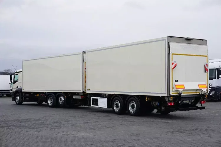Mercedes / ACTROS / 2540 / ACC / E 6 / ZESTAW PRZEJAZDOWY / CHŁODNIA + WINDA / 38 PALET zdjęcie 6
