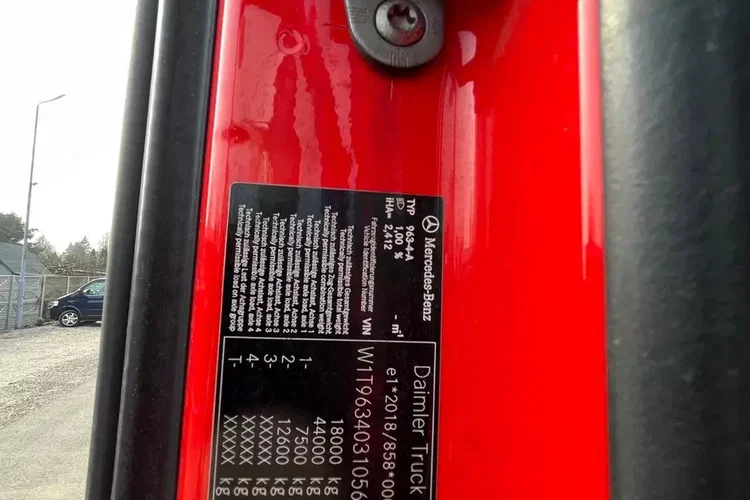 Mercedes ACTROS prokontraktowy zdjęcie 16