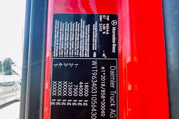 Mercedes ACTROS prokontraktowy zdjęcie 23