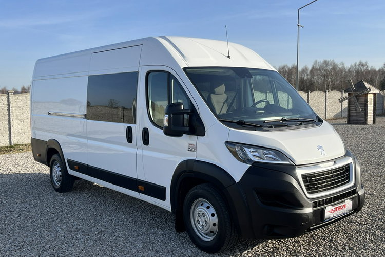 Peugeot Boxer L4H2 7-osob. MAXI Doka_Brygadowy Gwarancja zdjęcie 7