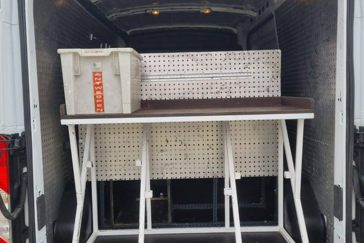 Ford Transit Org. Przebieg, serwis ASO / Szafki / Klima / Sortimo / Auto Serwisowe zdjęcie 18