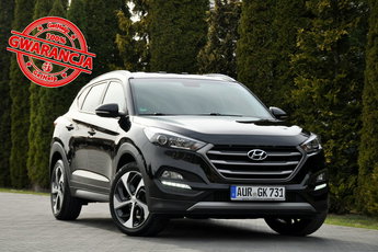 Hyundai Tucson 1.6T(177KM) 87tyś.km Led Duża Navi Kamera Reling Skóry I Wł Alu19"ASO