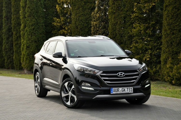 Hyundai Tucson 1.6T(177KM) 87tyś.km Led Duża Navi Kamera Reling Skóry I Wł Alu19"ASO zdjęcie 2