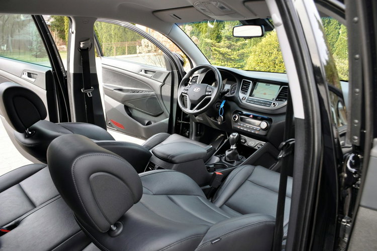 Hyundai Tucson 1.6T(177KM) 87tyś.km Led Duża Navi Kamera Reling Skóry I Wł Alu19"ASO zdjęcie 23