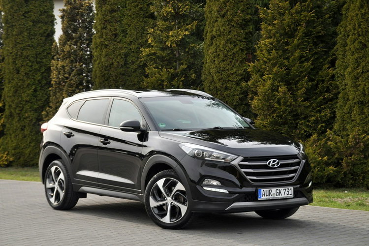 Hyundai Tucson 1.6T(177KM) 87tyś.km Led Duża Navi Kamera Reling Skóry I Wł Alu19"ASO zdjęcie 3