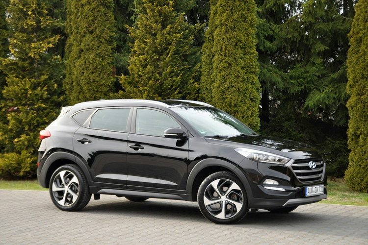 Hyundai Tucson 1.6T(177KM) 87tyś.km Led Duża Navi Kamera Reling Skóry I Wł Alu19"ASO zdjęcie 4