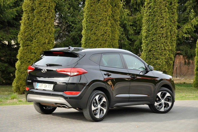 Hyundai Tucson 1.6T(177KM) 87tyś.km Led Duża Navi Kamera Reling Skóry I Wł Alu19"ASO zdjęcie 6