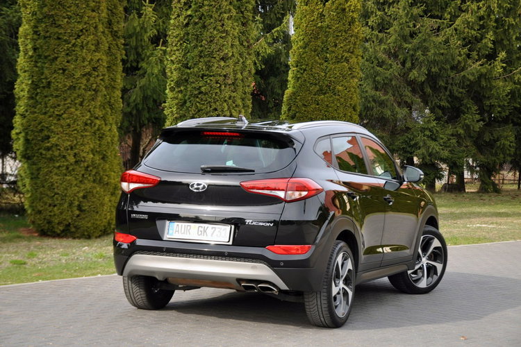 Hyundai Tucson 1.6T(177KM) 87tyś.km Led Duża Navi Kamera Reling Skóry I Wł Alu19"ASO zdjęcie 7