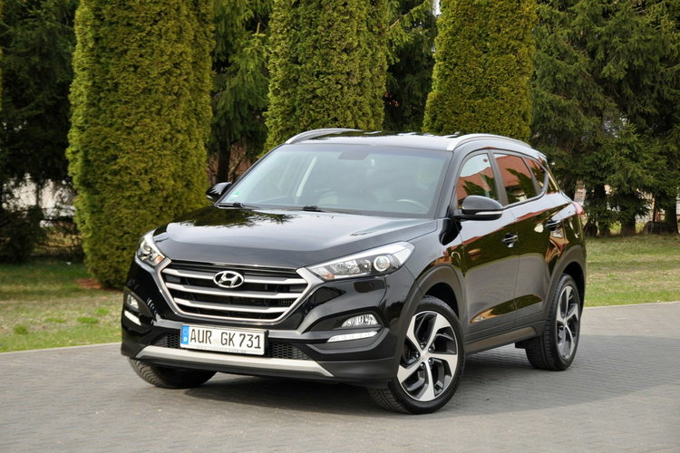 Hyundai Tucson 1.6T(177KM) 87tyś.km Led Duża Navi Kamera Reling Skóry I Wł Alu19"ASO zdjęcie 9