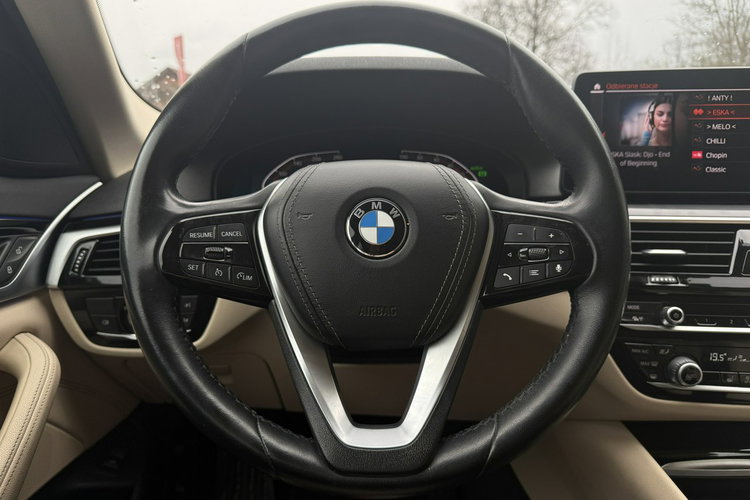 BMW 518 Salon Polska Poleasingowy I właściciel Serwis ASO VAT 23% Bezwypadkowy zdjęcie 10