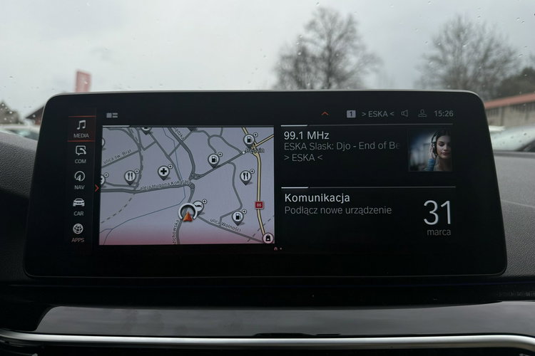 BMW 518 Salon Polska Poleasingowy I właściciel Serwis ASO VAT 23% Bezwypadkowy zdjęcie 16