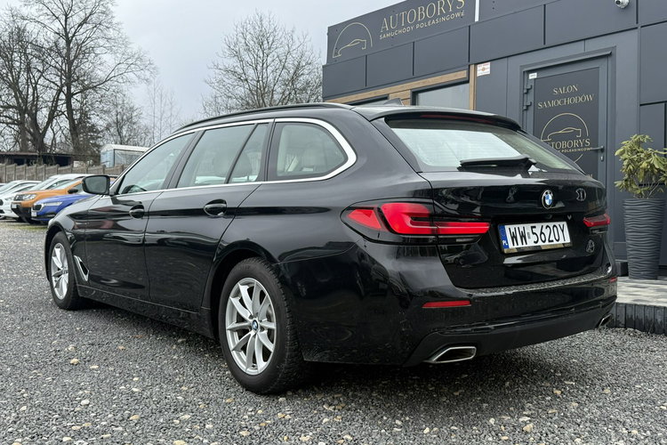 BMW 518 Salon Polska Poleasingowy I właściciel Serwis ASO VAT 23% Bezwypadkowy zdjęcie 4