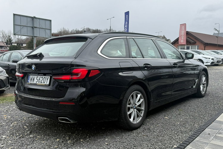 BMW 518 Salon Polska Poleasingowy I właściciel Serwis ASO VAT 23% Bezwypadkowy zdjęcie 6