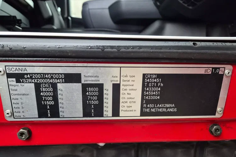 Scania R450 zdjęcie 38