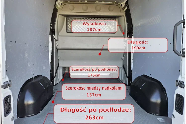 Opel movano L2H2 95999zł Netto Brygadówka 7 osób 2.3 CDTi/150KM zdjęcie 16