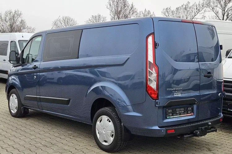 Ford transit-custom L2H1 79999zł NETTO Brygadówka 6 osób 2.0TdCi/131KM zdjęcie 11