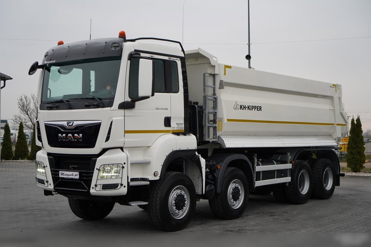MAN TGS 41.460 / 8X8 / WYWROTKA TYLNOZSYPOWA / KH KIPPER / UAL / NAVI /  EURO 6 zdjęcie 9