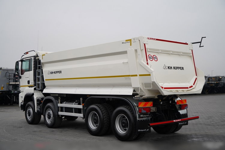 MAN TGS 41.460 / 8X8 / WYWROTKA TYLNOZSYPOWA / KH KIPPER / UAL / NAVI /  EURO 6 zdjęcie 11