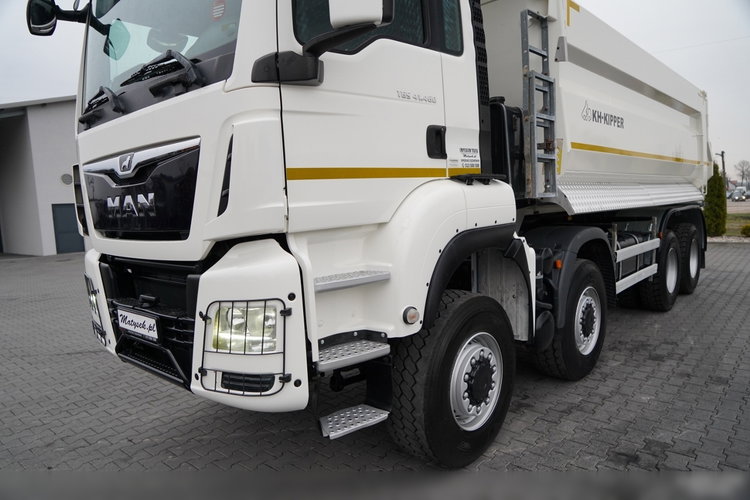 MAN TGS 41.460 / 8X8 / WYWROTKA TYLNOZSYPOWA / KH KIPPER / UAL / NAVI /  EURO 6 zdjęcie 17
