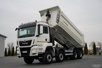 MAN TGS 41.460 / 8X8 / WYWROTKA TYLNOZSYPOWA / KH KIPPER / UAL / NAVI /  EURO 6