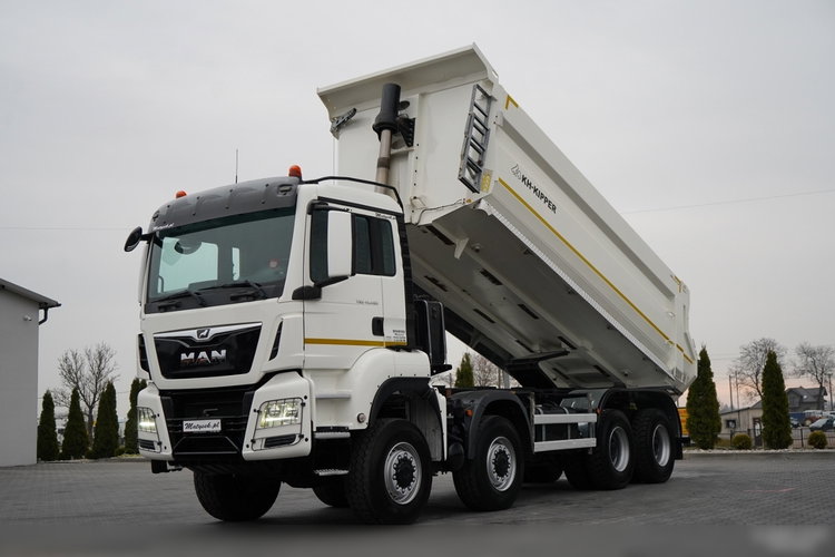 MAN TGS 41.460 / 8X8 / WYWROTKA TYLNOZSYPOWA / KH KIPPER / UAL / NAVI /  EURO 6 zdjęcie 1