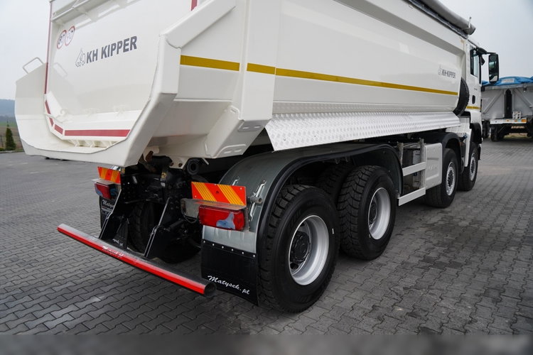 MAN TGS 41.460 / 8X8 / WYWROTKA TYLNOZSYPOWA / KH KIPPER / UAL / NAVI /  EURO 6 zdjęcie 22