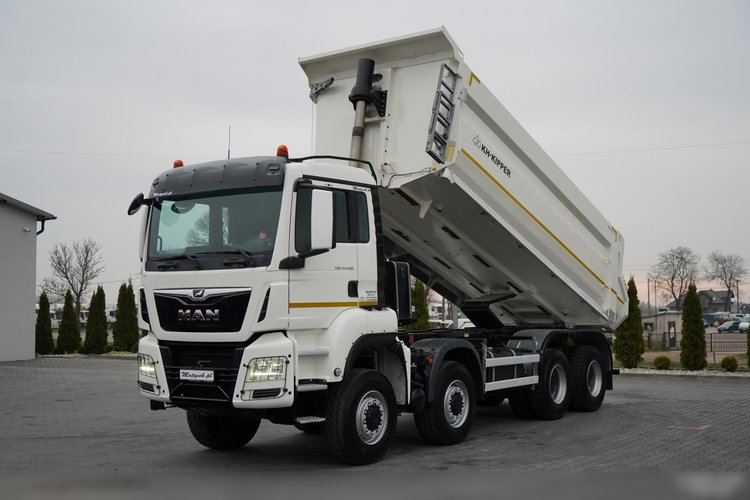 MAN TGS 41.460 / 8X8 / WYWROTKA TYLNOZSYPOWA / KH KIPPER / UAL / NAVI /  EURO 6 zdjęcie 2