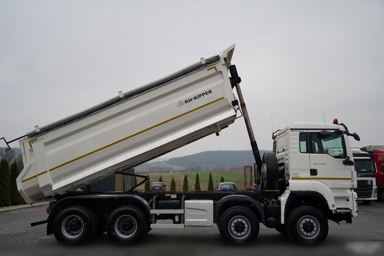 MAN TGS 41.460 / 8X8 / WYWROTKA TYLNOZSYPOWA / KH KIPPER / UAL / NAVI /  EURO 6 zdjęcie 6