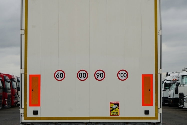 Fruehauf / FIRANKA CITYLINER / OŚ SKRĘTNA / 11 M DŁUGOŚĆ / ZAWIESIE NA WÓZEK / MOCNA PODŁOGA zdjęcie 12