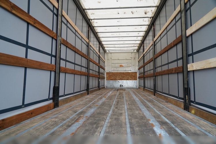 Fruehauf / FIRANKA CITYLINER / OŚ SKRĘTNA / 11 M DŁUGOŚĆ / ZAWIESIE NA WÓZEK / MOCNA PODŁOGA zdjęcie 15