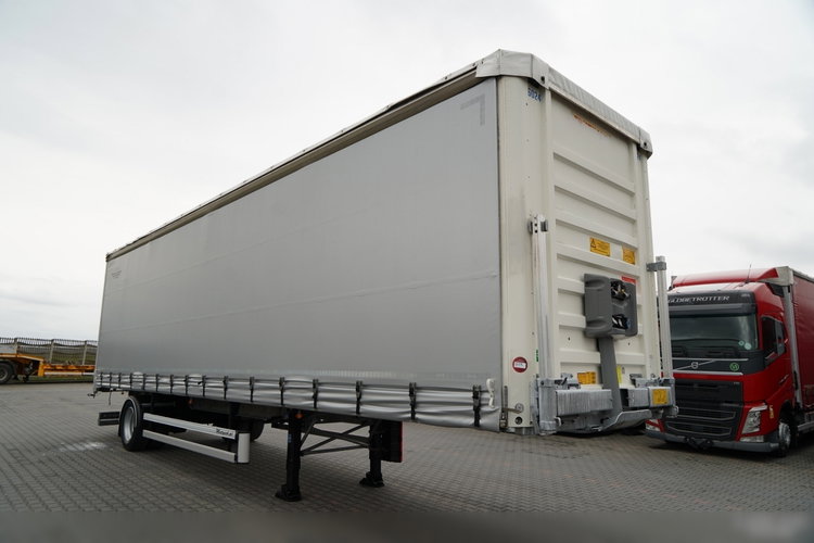 Fruehauf / FIRANKA CITYLINER / OŚ SKRĘTNA / 11 M DŁUGOŚĆ / ZAWIESIE NA WÓZEK / MOCNA PODŁOGA zdjęcie 2