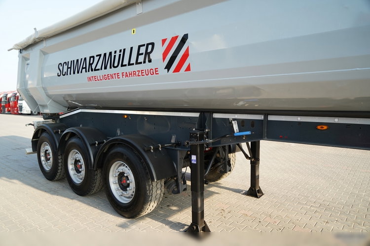 Schwarzmuller WYWROTKA / 25 m3 / STALOWA RYNNA / STANDARD / OŚ PODNOSZONA / SAF zdjęcie 9