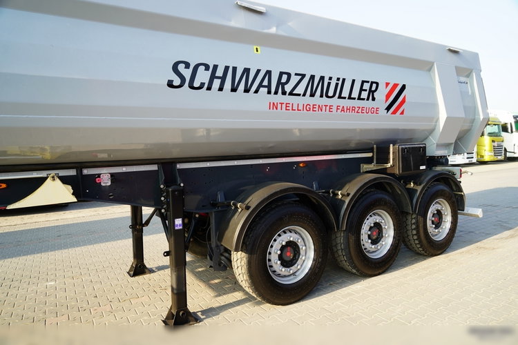Schwarzmuller WYWROTKA / 25 m3 / STALOWA RYNNA / STANDARD / OŚ PODNOSZONA / SAF zdjęcie 10