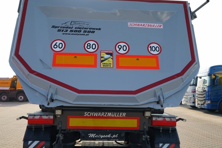Schwarzmuller WYWROTKA / 25 m3 / STALOWA RYNNA / STANDARD / OŚ PODNOSZONA / SAF zdjęcie 12