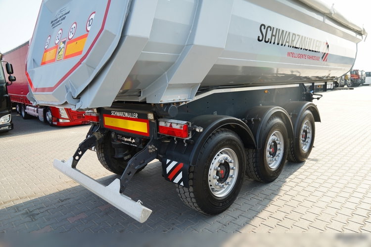 Schwarzmuller WYWROTKA / 25 m3 / STALOWA RYNNA / STANDARD / OŚ PODNOSZONA / SAF zdjęcie 13