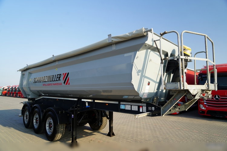 Schwarzmuller WYWROTKA / 25 m3 / STALOWA RYNNA / STANDARD / OŚ PODNOSZONA / SAF zdjęcie 2