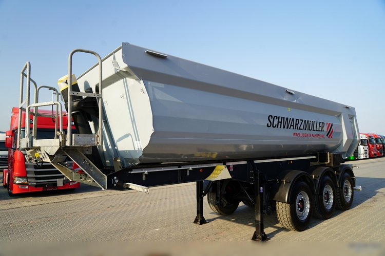 Schwarzmuller WYWROTKA / 25 m3 / STALOWA RYNNA / STANDARD / OŚ PODNOSZONA / SAF zdjęcie 4