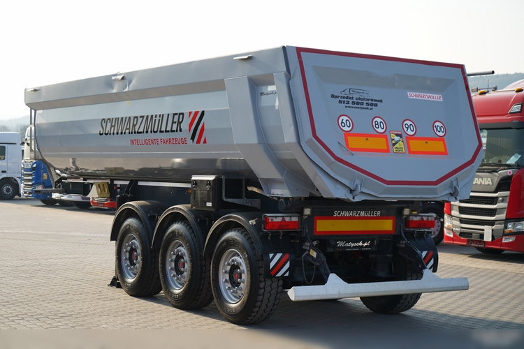 Schwarzmuller WYWROTKA / 25 m3 / STALOWA RYNNA / STANDARD / OŚ PODNOSZONA / SAF zdjęcie 6
