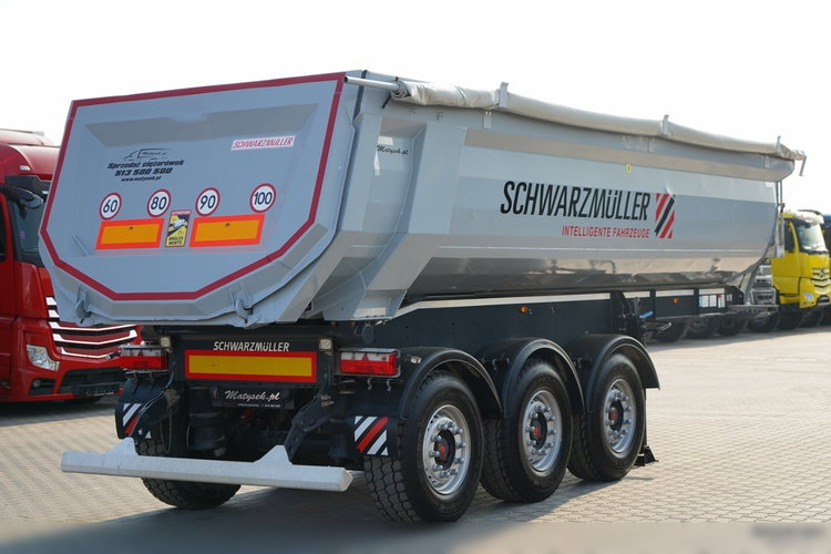 Schwarzmuller WYWROTKA / 25 m3 / STALOWA RYNNA / STANDARD / OŚ PODNOSZONA / SAF zdjęcie 7